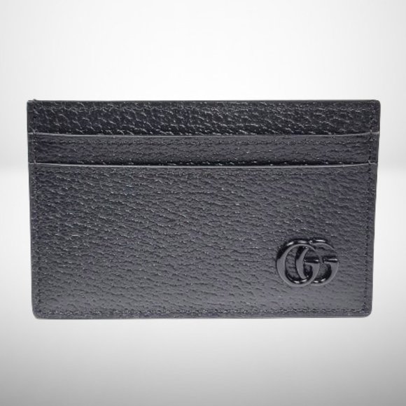 Gucci Other - GUCCI GG MARMONT BLACK ON BLACK CARD CASE - NEW